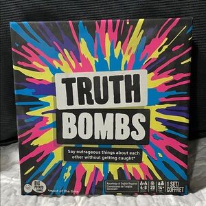 Truth Bombs | Card | Party Game | Say Outrageous Things | NWOT